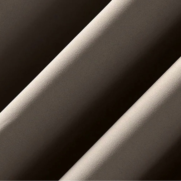 Sun Zero Oslo Home Theater 100% Blackout Rod Pocket Curtain Panel Set of 2 - Picture 3 of 7